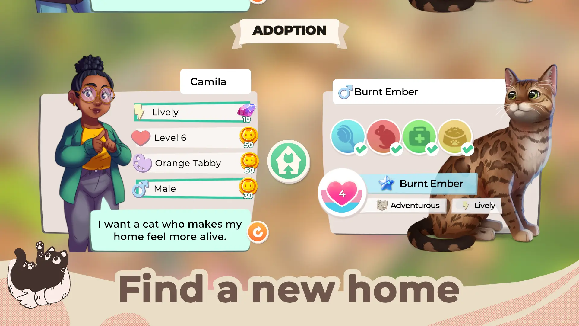New Animal Shelter Simulator – Cat Rescue Unity Game – SellUnitySourceCode.com screenshot 5