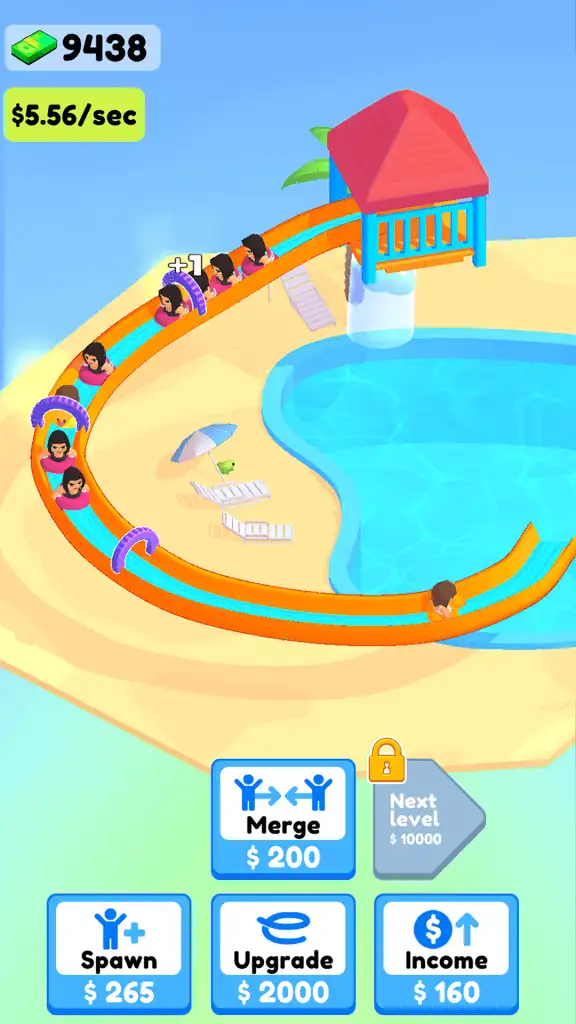  New Aquapark Slide 3D – Waterpark Racing Unity Template – SellUnitySourceCode.com screenshot 3