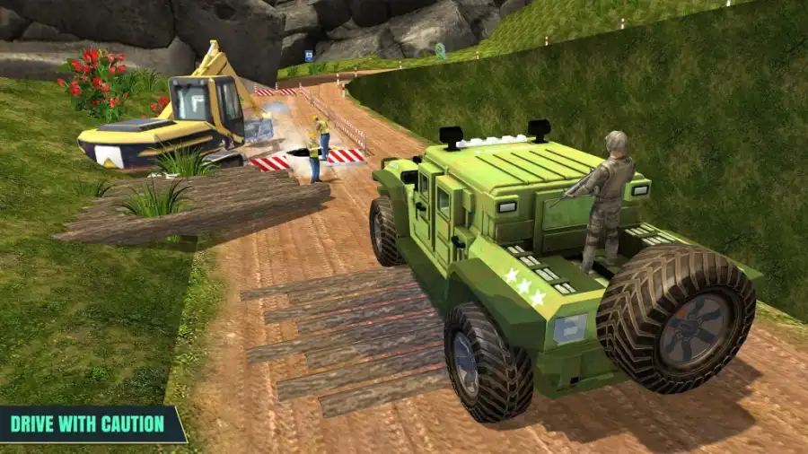 NEW Army Truck Driver: Offroad Simulator – Unity Game – SellUnitySourceCode.com screenshot 2