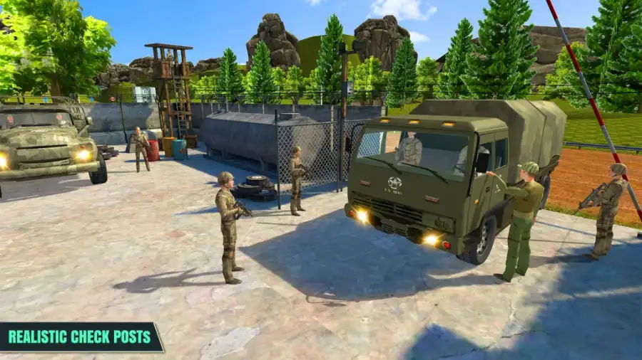 NEW Army Truck Driver: Offroad Simulator – Unity Game – SellUnitySourceCode.com screenshot 3