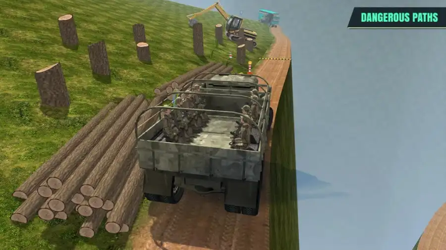 NEW Army Truck Driver: Offroad Simulator – Unity Game – SellUnitySourceCode.com screenshot 4