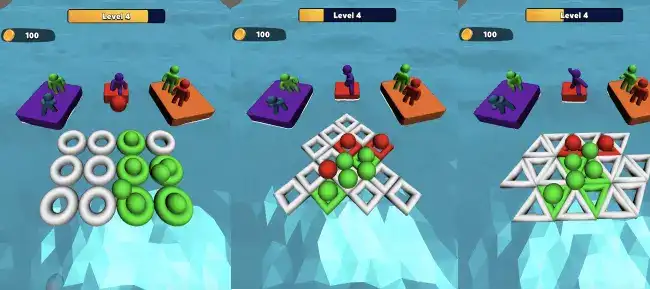 New Ball Thrower – Hyper Casual Game - SellUnitySourceCode.com Demo screenshot 3
