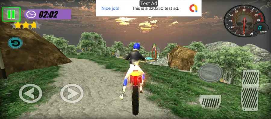 New Bike Offroad Stunt Racing 3D SellUnitySourceCode.com screenshot 2
