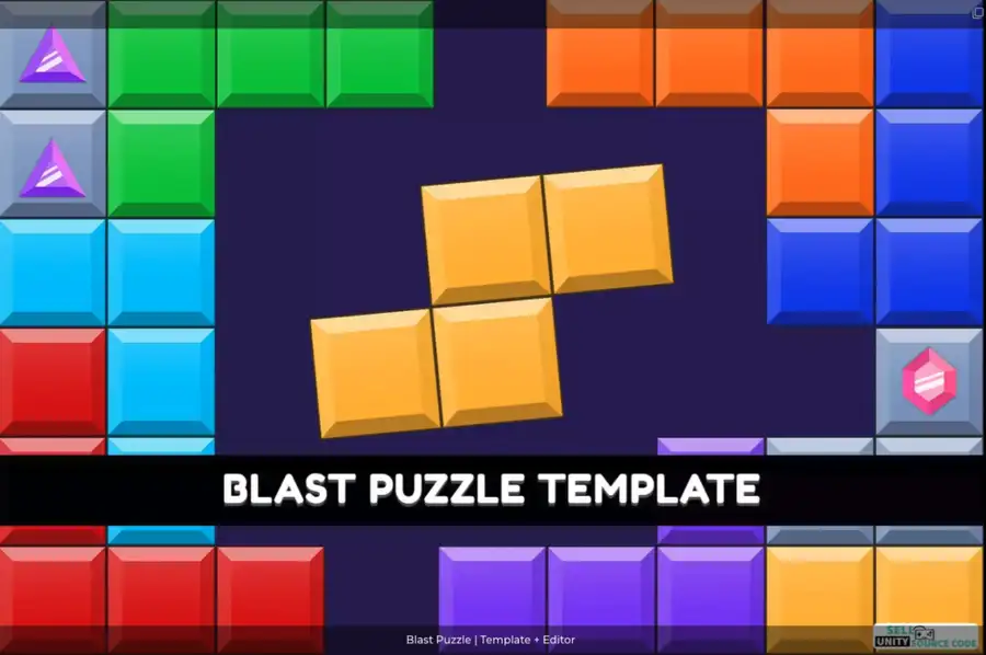 New Blast Puzzle | Template + Editor SellUnitySourceCode.com screenshot 2