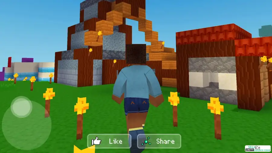 New Block Craft 3D – Building Simulator Game SellUnitySourceCode.com screenshot 2