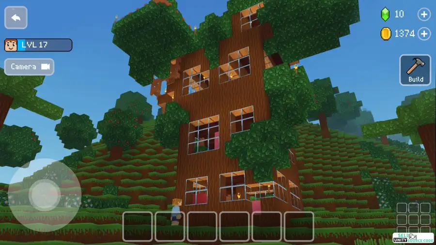 New Block Craft 3D – Building Simulator Game SellUnitySourceCode.com screenshot 3
