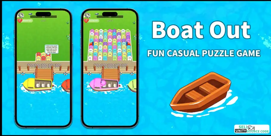 New Boat Out – Unity Source Code | - SellUnitySourceCode.com screenshot 2