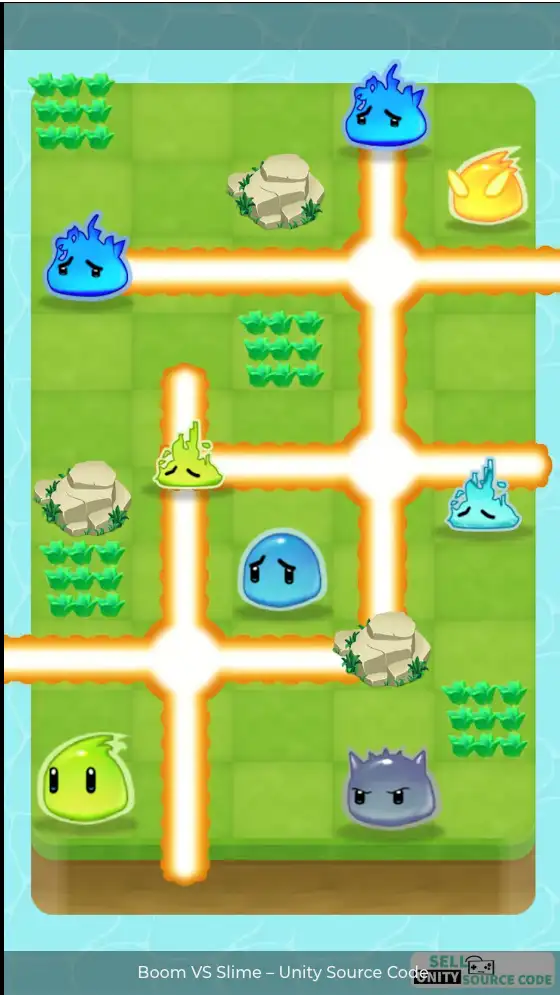 New Boom VS Slime – Explosive Action Arcade SellUnitySourceCode.com screenshot 5