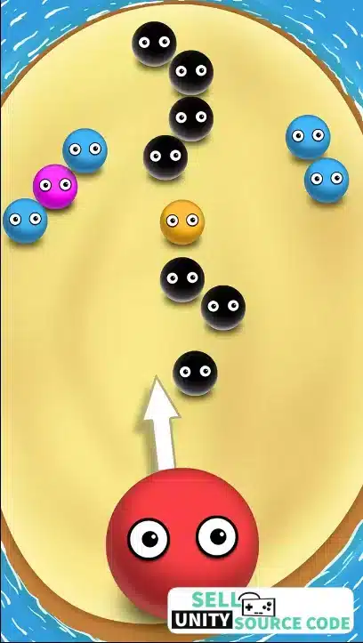  New real Bumper.io – Hyper Casual Battle Arena SellUnitySourceCode screenshot 4