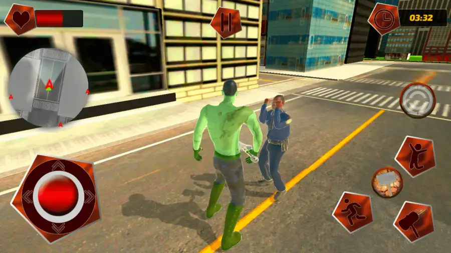 New York Hammer Monster : City Destroy Mission Game SellUnitySourceCode screenshot 2