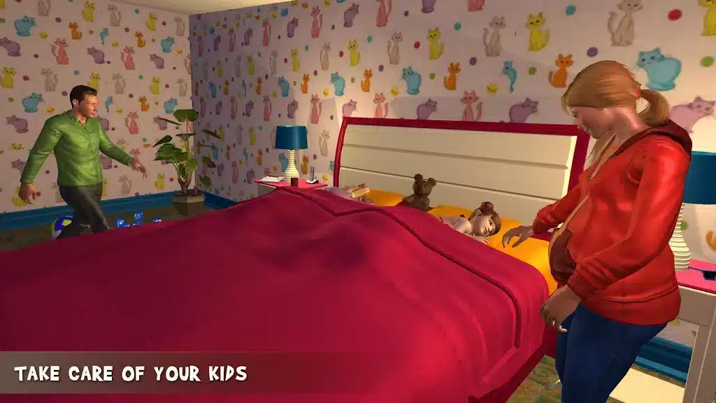Newborn Baby Pregnant Mom: Happy Family Game – SellUnitySourceCode.com screenshot 2