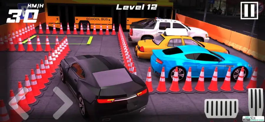 Night City Car Parking SellUnitySourceCode screenshot 3