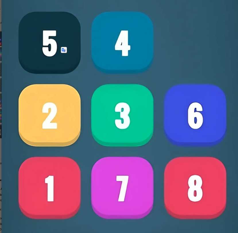Number Arrange Puzzle screenshot 2