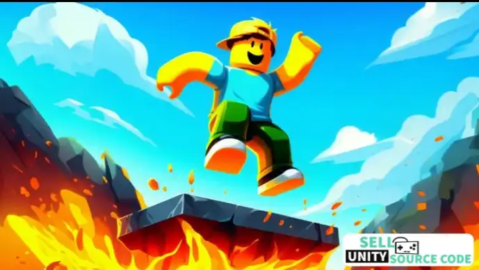 🔥 Obby Lava Challenge – Parkour Adventure (SellUnitySourceCode) screenshot 3
