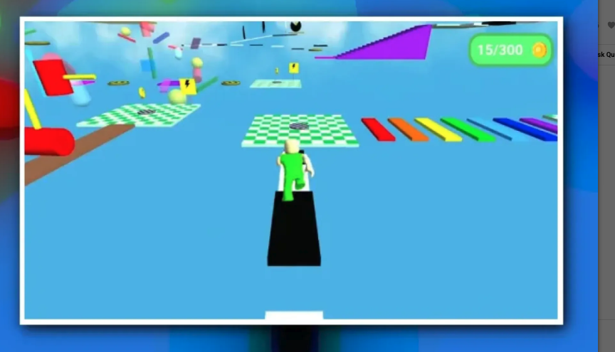 Obby: The Last Hero - Parkour Jump Game screenshot 3
