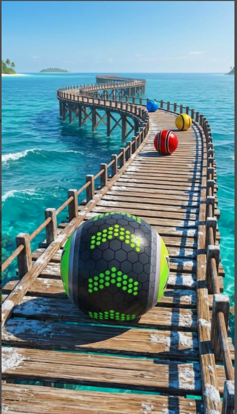 Ocean Rolling Balls screenshot 3