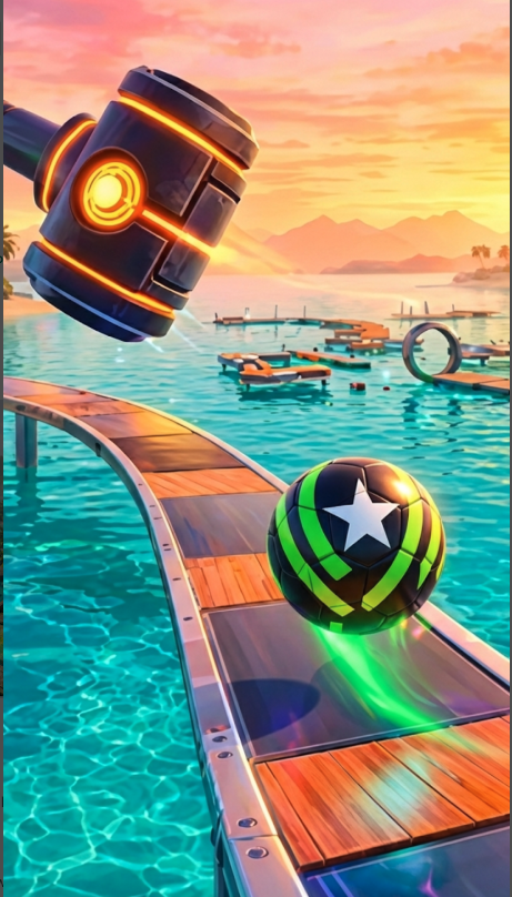 Ocean Rolling Balls screenshot 5