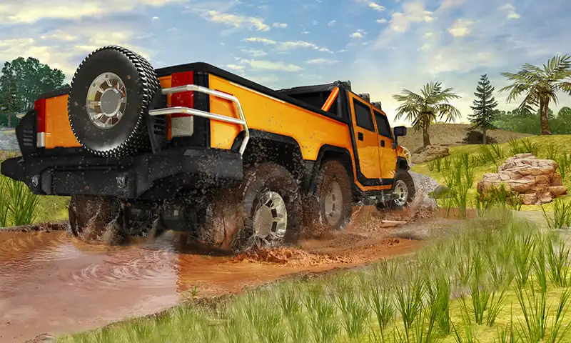 Offroad Jeep Prado Driving- Truck Driver Sim SellUnitySourceCode screenshot 5