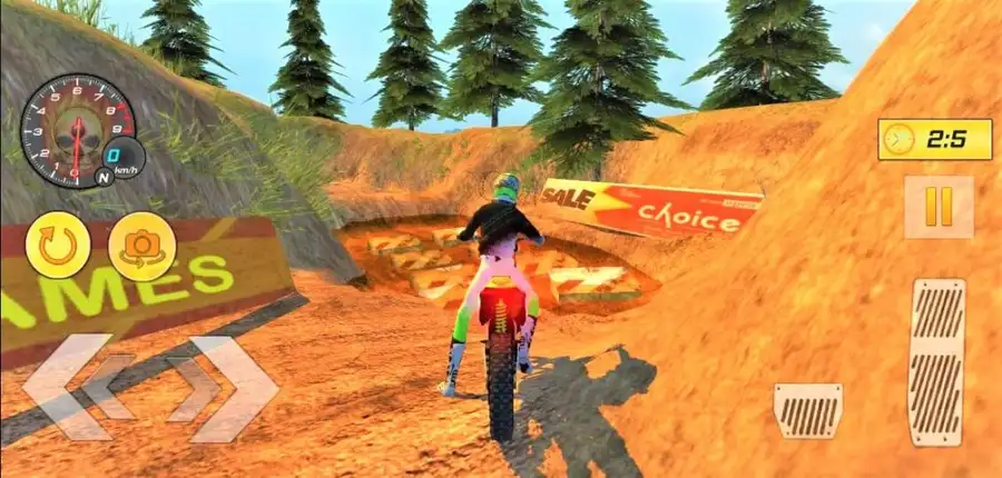 Offroad Moto Bike Hill Rider Racing 64 Bit SellUnitySourceCode screenshot 2