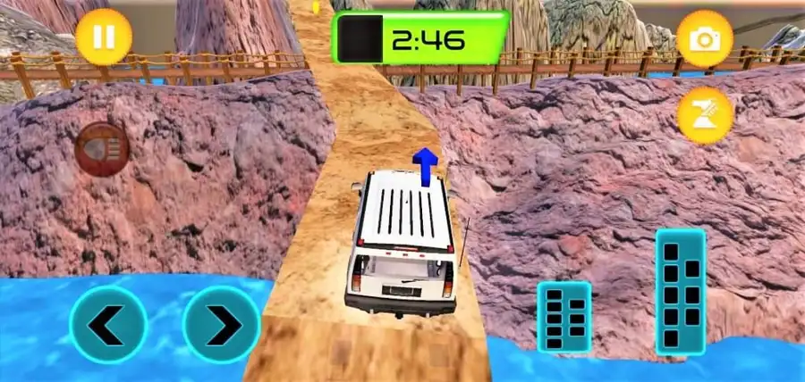 Offroad Mountain Impossible Track Jeep Challenge 64 SellUnitySourceCode screenshot 3