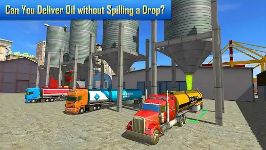 Oil Tanker Transporter Truck SOil Tanker Transport SellUnitySourceCode screenshot 5