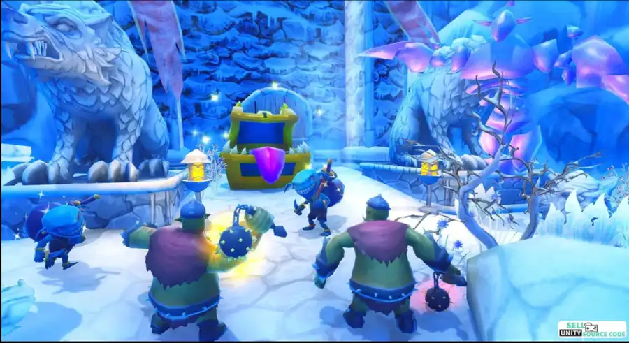 Orc Slinger Quest: The Epic Battle SellUnitySourceCode screenshot 3