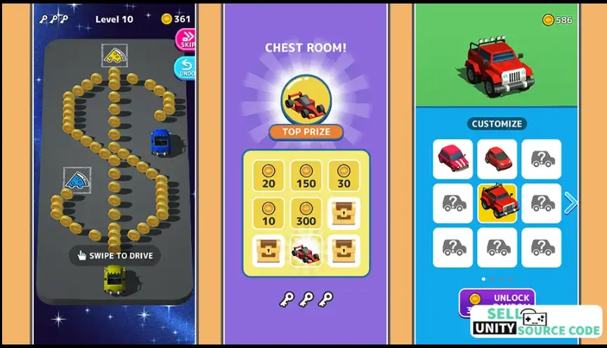 Park Master SellUnitySourceCode screenshot 4