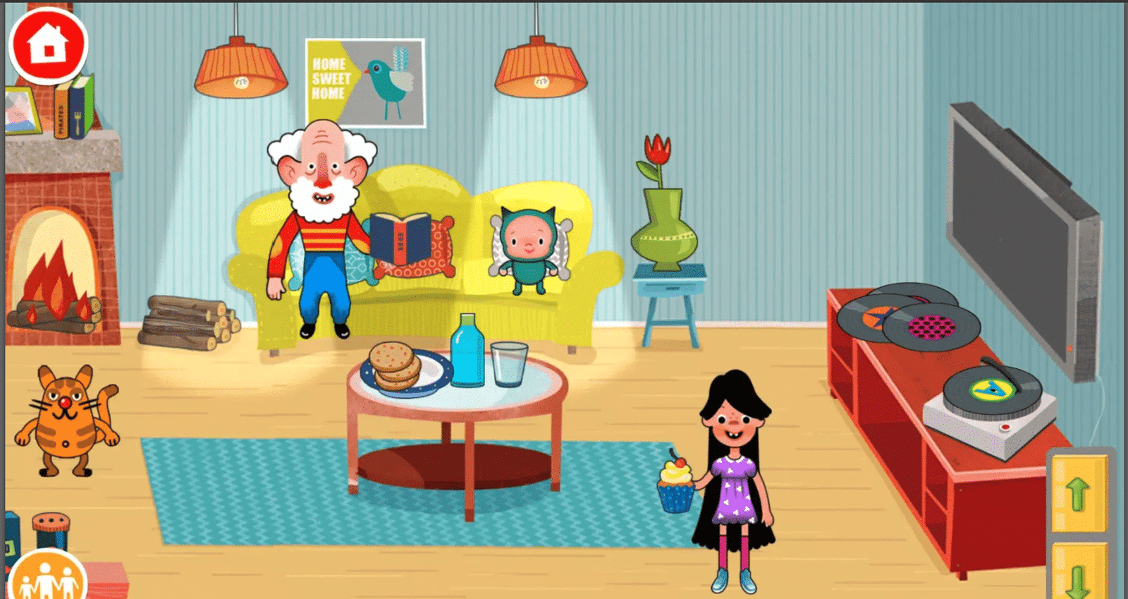 Pepi City: Family Life Dollhouse Adventure Game screenshot 3