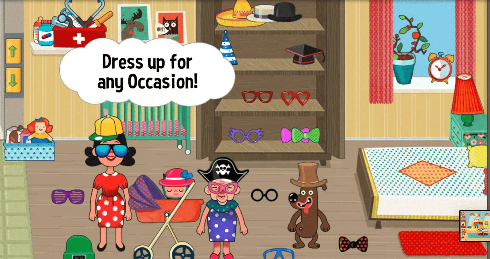 Pepi City: Family Life Dollhouse Adventure Game screenshot 4