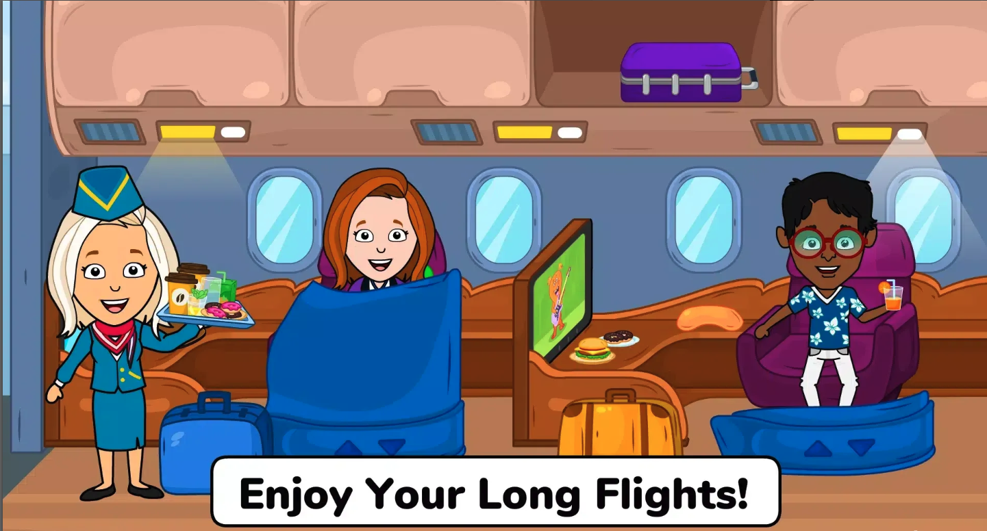 Pepi Town - My Airport Games screenshot 4