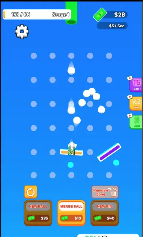 Pinball Pong! SellUnitySourceCode screenshot 5