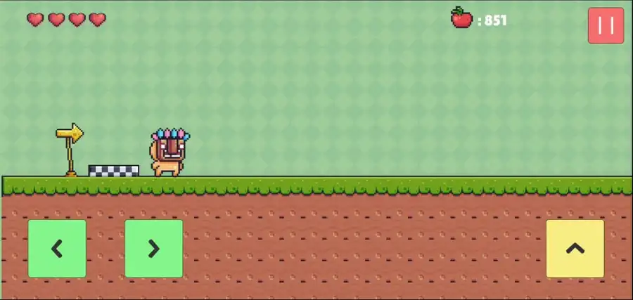Pixel Adventure – Infinite Pixel Runner Game |SellUnitySourceCode  screenshot 3