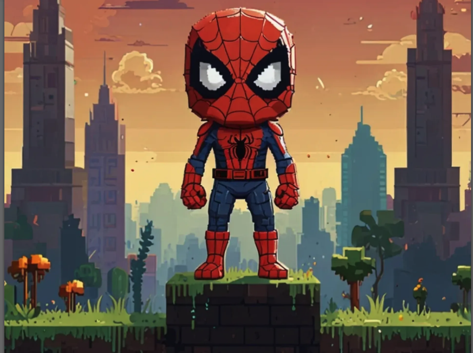 Pixel Arena: Golden Age of Piracy Spiderkid screenshot 2