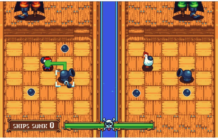 Pixel Arena: Golden Age of Piracy Spiderkid screenshot 3
