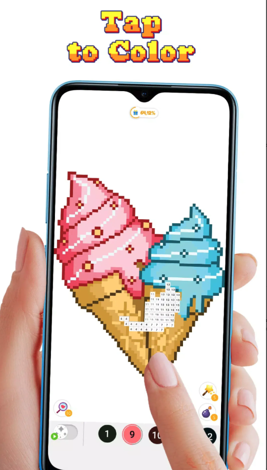 Pixel By Color: Art Puzzle screenshot 5