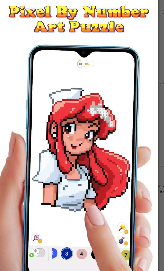 Pixel By Color: Art Puzzle screenshot 7