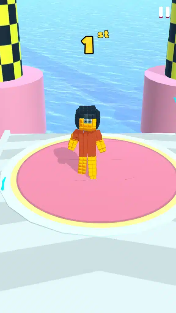 Pixel Race unity source code screenshot 4