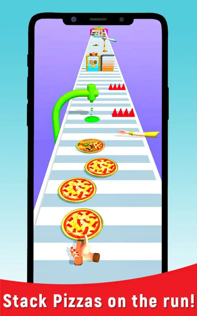 Pizza Long Stack Maker 3D – New Top Trending Game SellUnitySourceCode screenshot 3