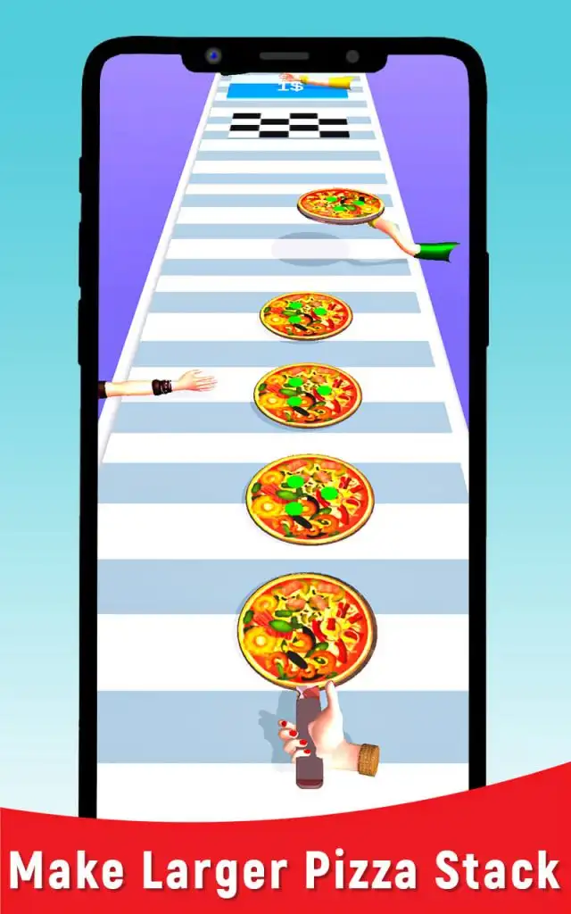 Pizza Long Stack Maker 3D – New Top Trending Game SellUnitySourceCode screenshot 4