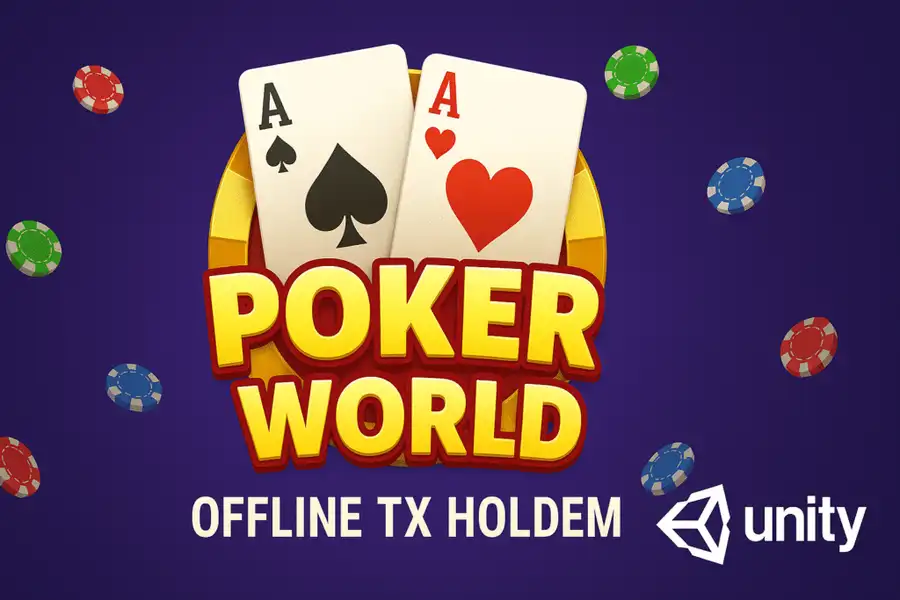 Poker World, Offline TX Holdem screenshot 2