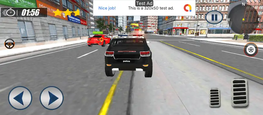 Police car chase – cops smash cars police games 20 SellUnitySourceCode screenshot 3