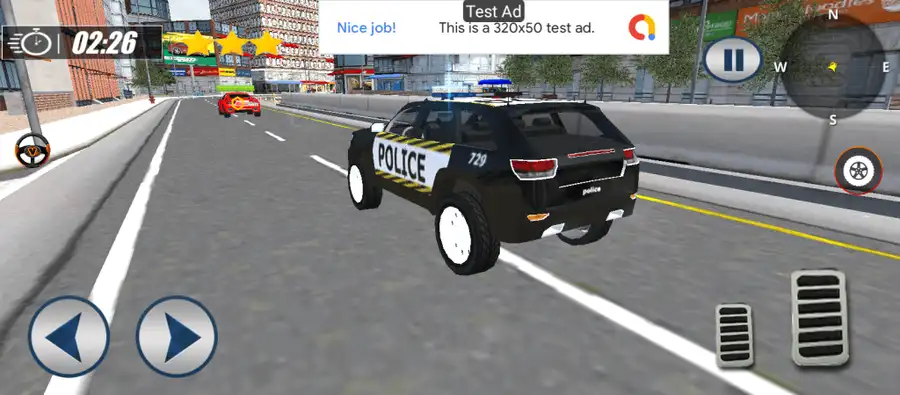 Police car chase – cops smash cars police games 20 SellUnitySourceCode screenshot 5