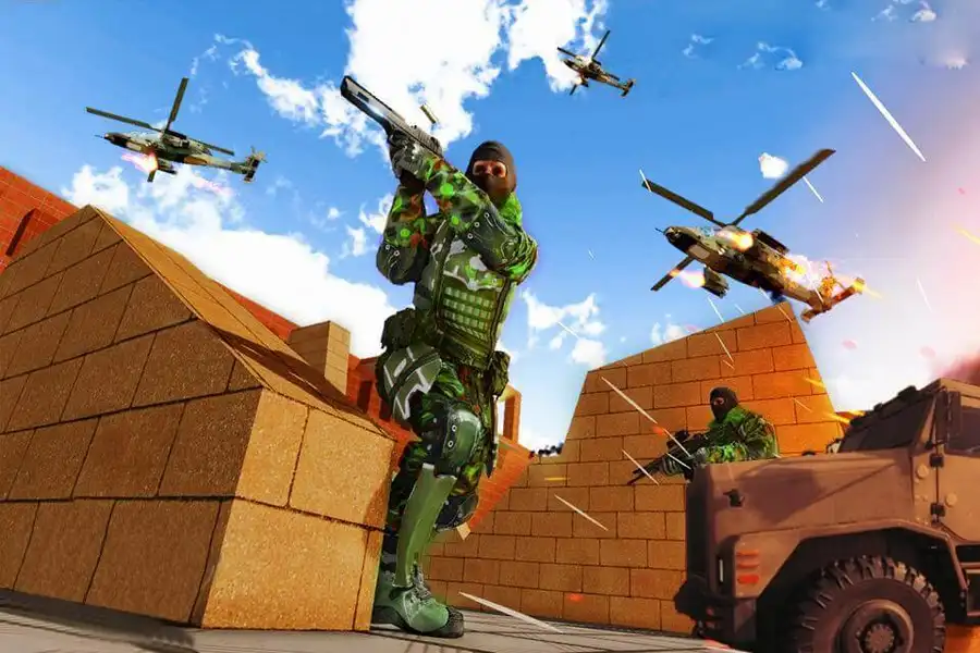 Police Counter Terrorist : TPS SWAT Strike Force SellUnitySourceCode screenshot 2