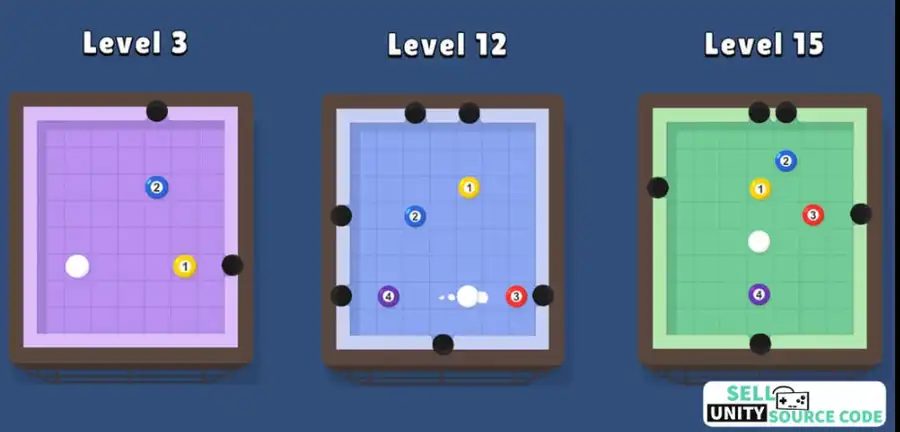 Pool 8 Master: Puzzle Game SellUnitySourceCode screenshot 3