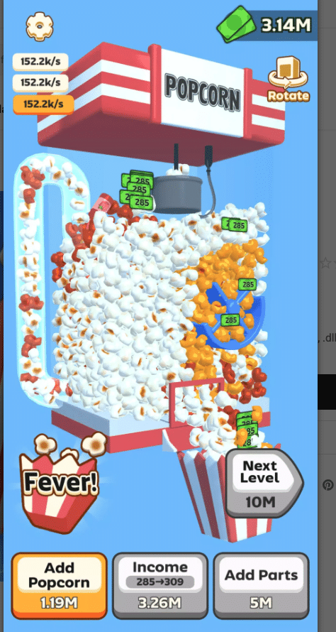 Popcorn Pop! – Hyper-Casual One-Tap Mobile Game screenshot 4