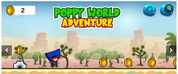 Poppy World Adventure SellUnitySourceCode screenshot 3