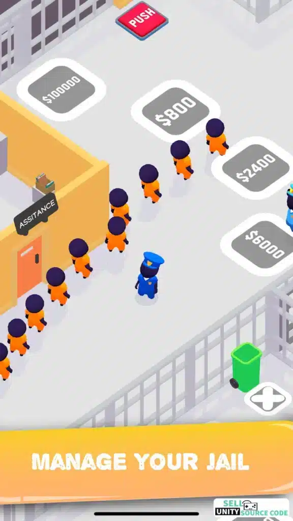 Prison Tycoon: Idle Game SellUnitySourceCode screenshot 4