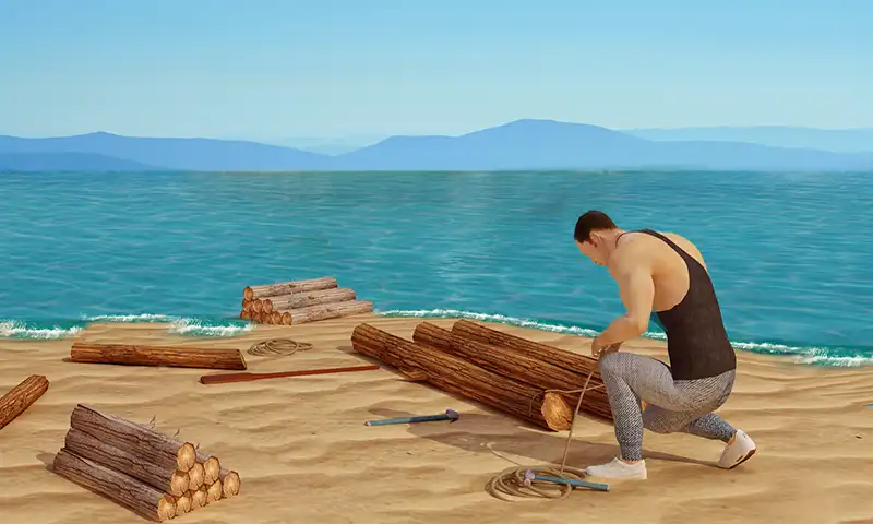 Raft Survival Island SellUnitySourceCode screenshot 4