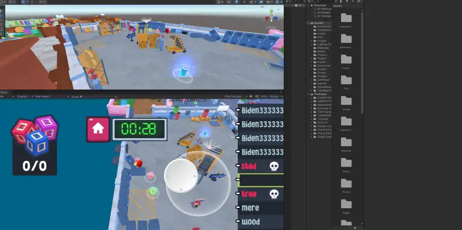 Rainbow Alphabet Survivor 3D SellUnitySourceCode   screenshot 3