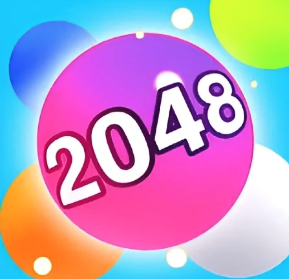 Rainbow Ball Runner 2048 screenshot 8